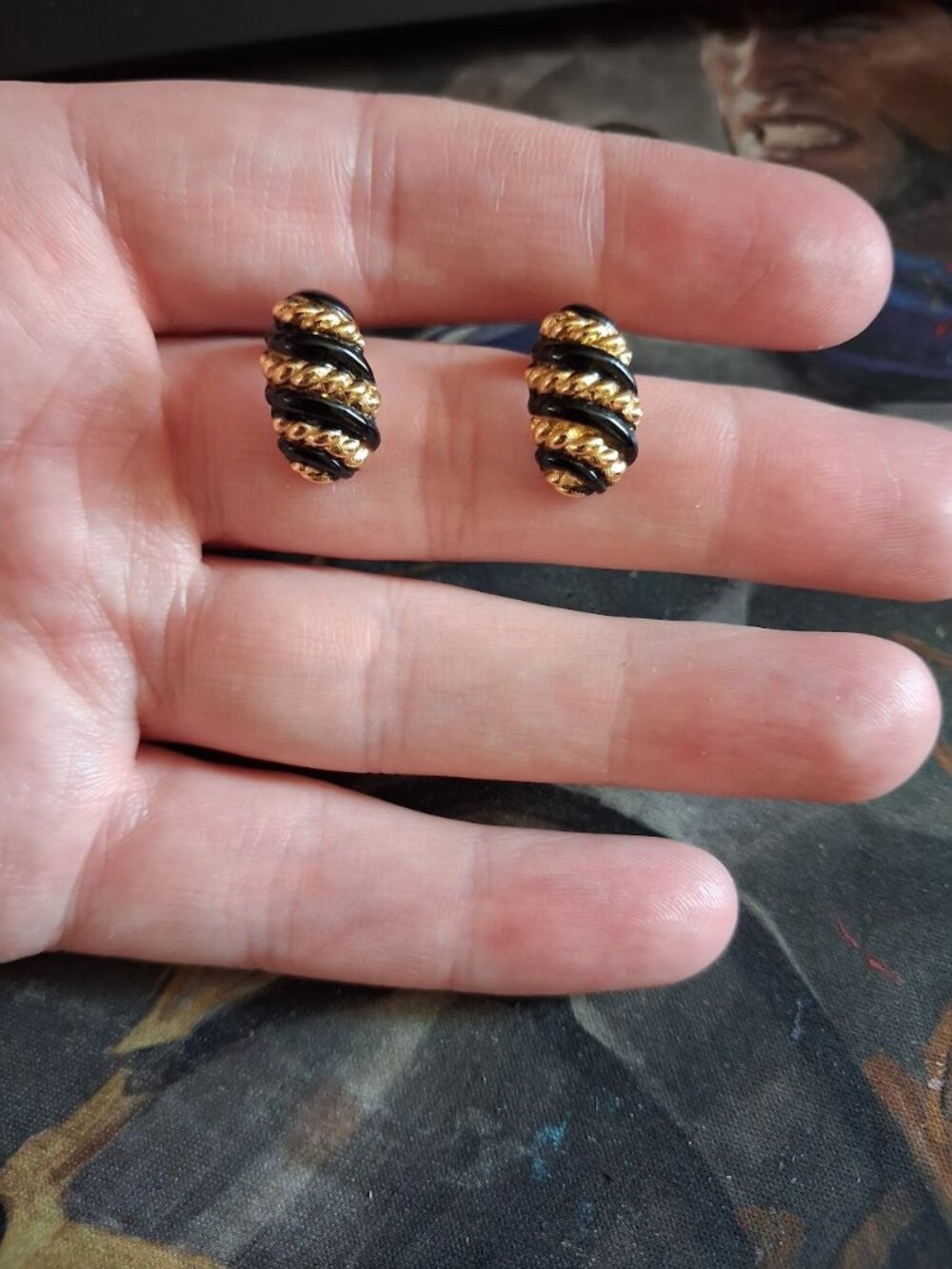 Vintage Trifari stud earrings